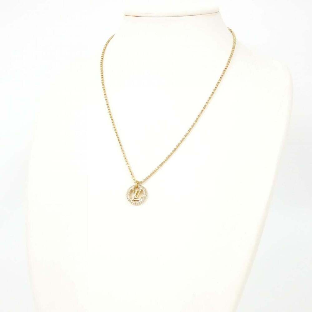 LOUIS VUITTON Gold Necklace - Picture 5 of 5